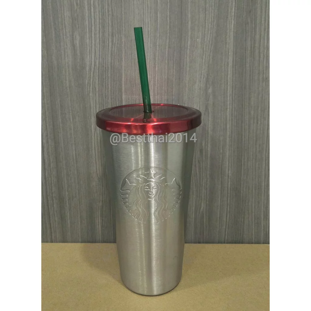 แก้วสะสมสตาร์บัค แก้วโคลคัพ Starbuck Cold cup stainless 16 oz
