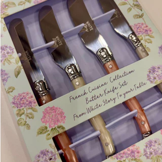 White Story - ชุดที่ปาดเนย 4 ชิ้น ( Butter Knife Set )
