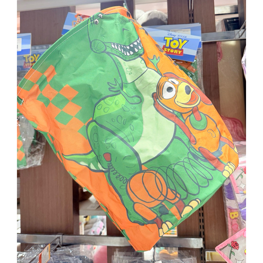 ❤️พร้อมส่ง🇹🇭Codeลด25%❗️ตะกร้าลายRex&Slinky Dog/ Toy Story Size:50*40cm