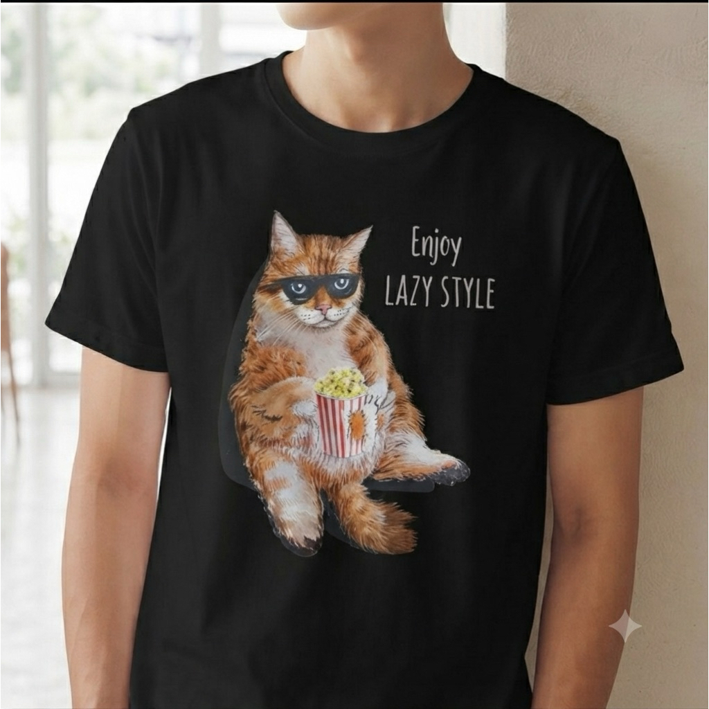 เสื้อยืดสกรีนลาย Enjoy (พร้อมส่ง)