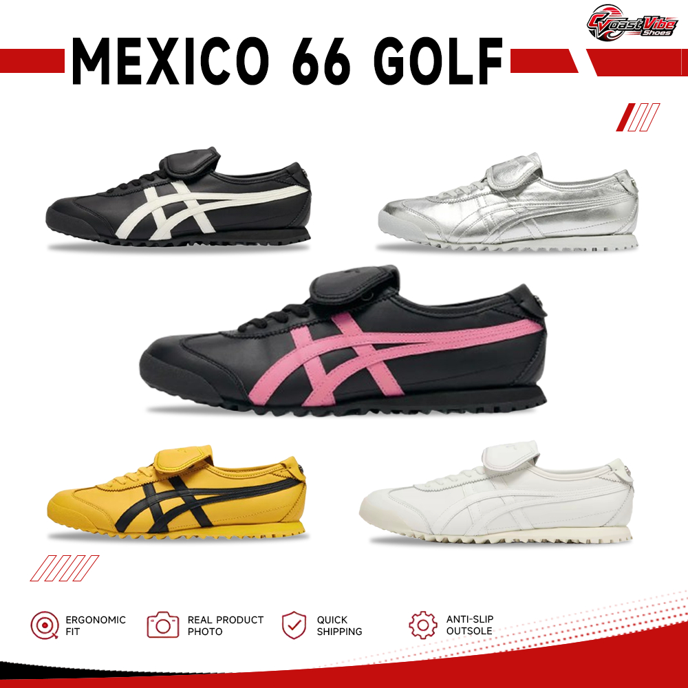 【ของแท้ 100%】 Tiger Mexico 66 GOLF 🌙 ☁  เบา รองเท้าลำลอง ไซส์ 36-45 1183C557-001/1183C557-002/1183C5