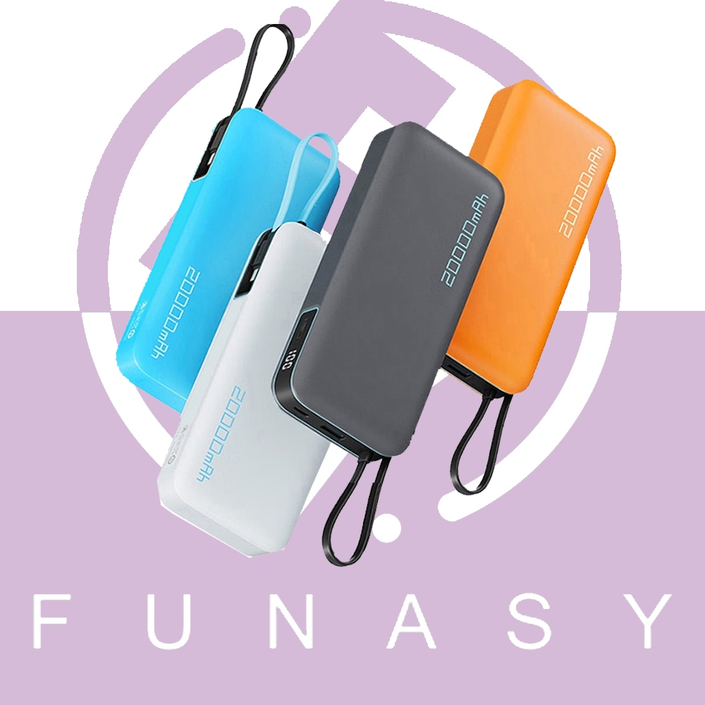 CUKTECH 55W 20000mAh Power Bank ตัวกรองขนาดหน้าจอ LED PD3.0 Power Bank