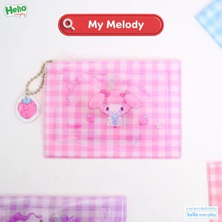 Sanrio กระเป๋าใส่เหรียญและบัตร ขนาดกระทัดรัด พกพาสะดวก