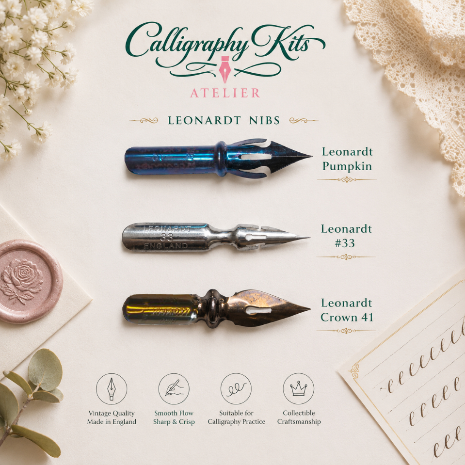 dip pen, Calligraphy nibs หัวปากกา Leonardt (ค้นหาในร้านค้ามีหัว Nikko G, Brause, Hunt)) ราคาต่อ 1 ชิ้น