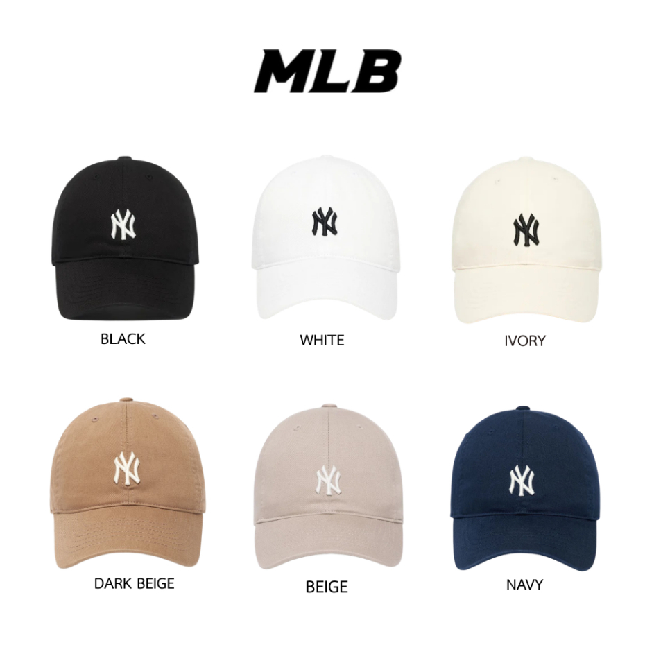 MLB Rookie Slider Cap หมวกแก๊ป NY/LA รุ่นยอดฮิต Unisex ของแท้ 100% พร้อมส่ง