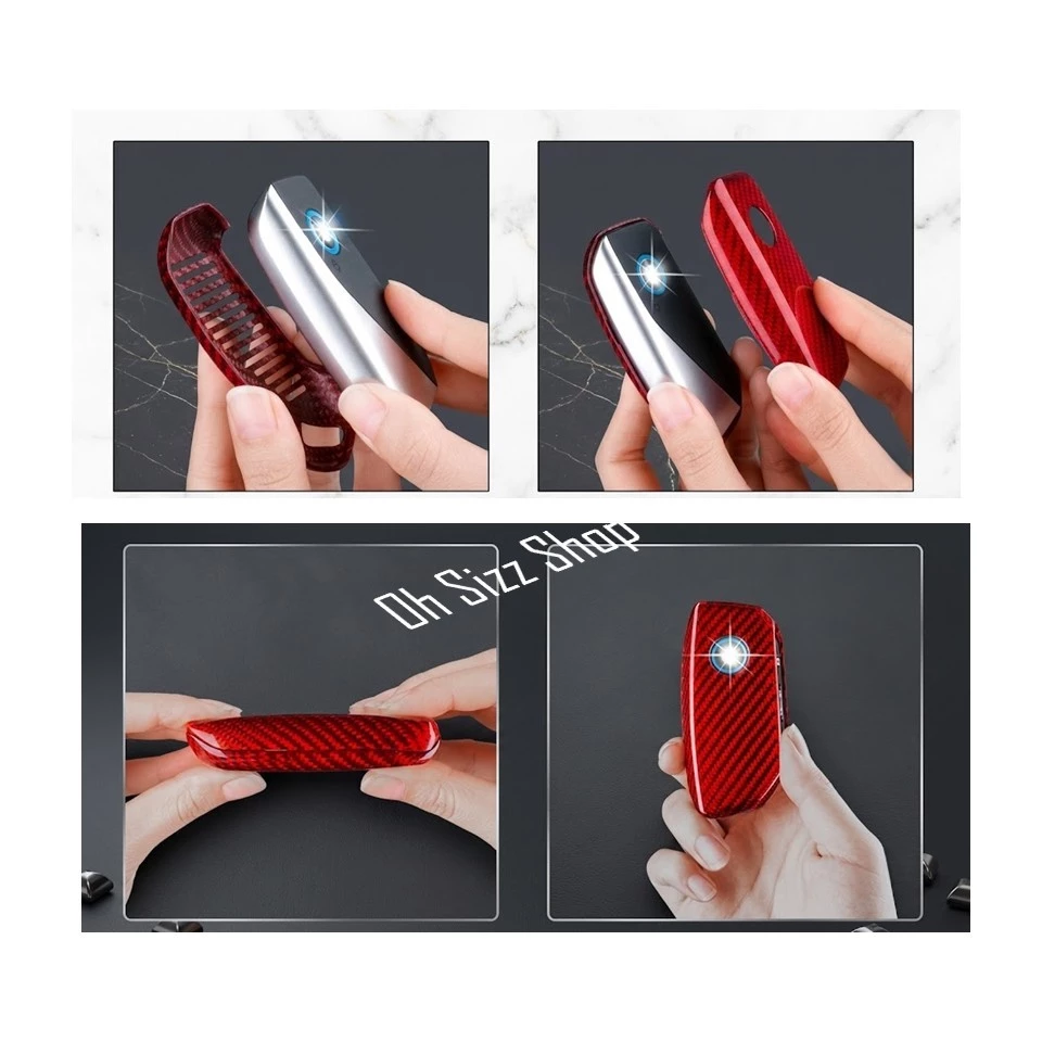 เคสรีโมทรถ BMW X3  X1 U11  2026 ปุ่มข้าง คาร์บอนไฟเบอร์แท้  T-Carbon (Top Product ; Carbon Fiber Key Case)  Key Sets ; B thumbnail 9