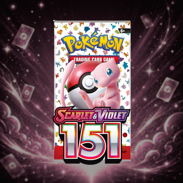 [ของแท้ พร้อมส่ง] Pokemon Scarlet & Violet 151 Booster Pack