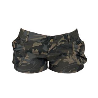 Mabeau - Army cargo shorts กางเกงขาสั้นเอวต่ำทรงคาโก้ ลายพราง ลายทหาร ผ้าคอตตอน รุ่นใหม่ ปรับเนื้อผ้าใหม่ ลายใหม่!!