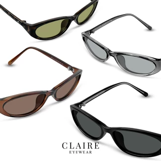 CLAIRE : แว่นกันแดด รุ่น "Cardi " แว่นกันแดดเลนส์แท้ กันแดดUV400 | Sunglasses