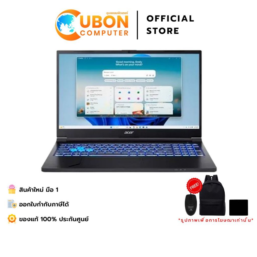 ACER Aspire 7 A715-59G-59Y6 / NOTEBOOKGAMING / INTEL CORE 5 210H / 16GB / 512GB / RTX3050 / WIN11