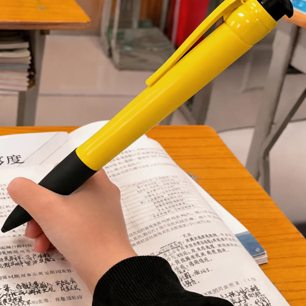 Oversize Writting ปากกาพลาสติกของเล่นแปลกใหม่ปากกาลูกลื่นขนาดใหญ่เขียนได้จริงปากกายักษ์ของขวัญสุดสนุก