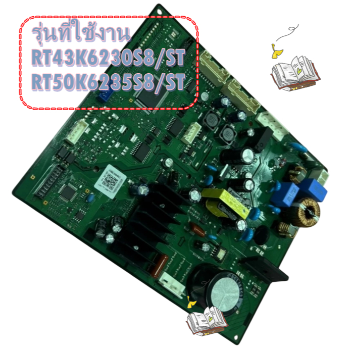 อะไหล่ของแท้/เมนบอร์ดตู้เย็นซัมซุง/DA92-01356B/SAMSUNG/ASSY PCB MAIN;TWIN COOLING/รุ่น RT43K6230S8/S