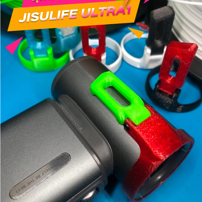 กันรอยพัดลมพกพา jisulife ultra1 มีขาปรับองศาการเป่าลม
