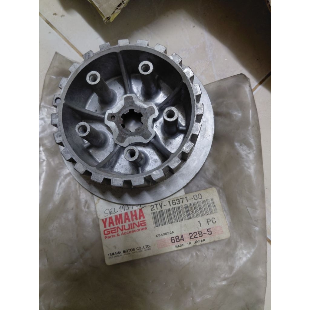 2TV-16371-00 (37F-16371)(4AP-E6371)จานคลัชท์ตัวใน Yamaha TZR ,TZM เสื้อครัชตัวใน ยามาฮ่า TZR TZM อะไ
