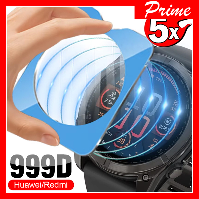 1/5Pcs กระจกนิรภัยสำหรับ Huawei WatchGT7 pro/Samsung Watch9 40 มม/CMF นาฬิกา 3 pro/Garmin Forerunner165/Xiaomi นาฬิกา S5