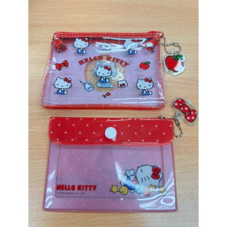 Sanrio กระเป๋าใส ลายลิขสิทธิ์แท้ B011 B008 กระเป๋า ซานริโอ PVC Kitty Melody MT