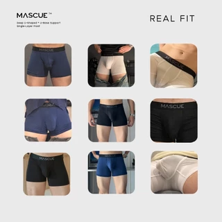 MASCUE Deep U-Shaped 3D - Boxer Brief | เป้าลึก ผ้าเป้าชั้นเดียว [Modal95 นุ่ม ละมุน ฟีลธรรมชาติ]