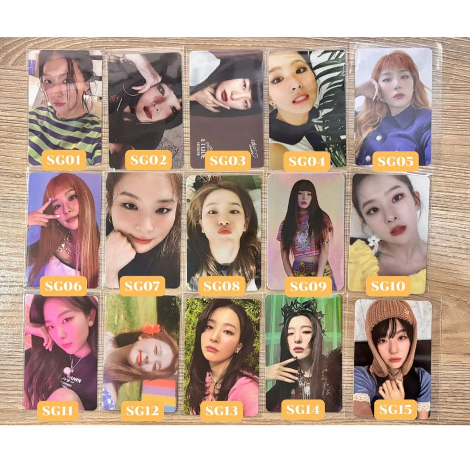 (พร้อมส่ง) การ์ด Red Velvet Seulgi ซึลกิ ของแท้ 💯%