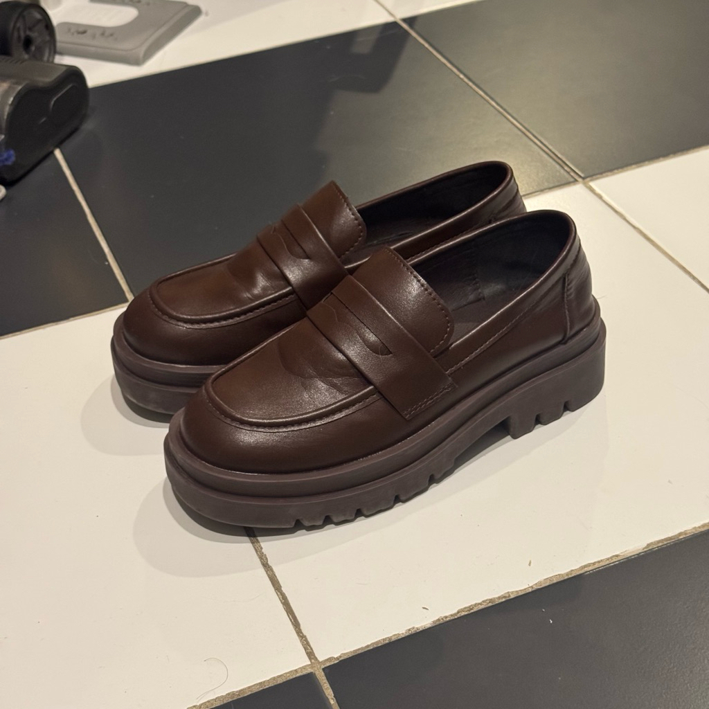 รองเท้าโลฟเฟอร์ Minx รุ่น Wynn เสริมพื้น 1.5 นิ้ว ยาว 22.5 cm
