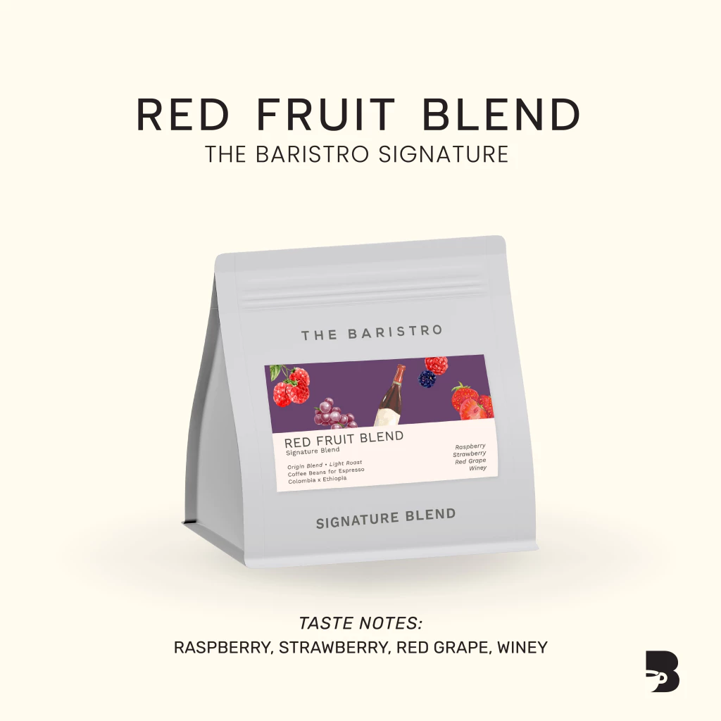 เมล็ดกาแฟ คั่วอ่อน - Red Fruit Blend The Baristro Signature