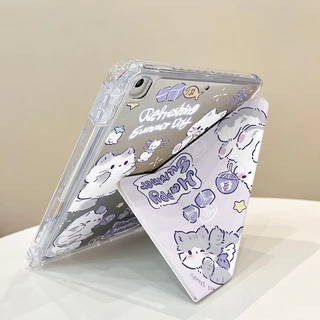 เคสไอแพด อะคริลิค หมุนแกนY รุ่น Air4/5, Gen10, Pro11 นิ้ว, Gen7/8/9(10.2นิ้ว), Pro2018/20/21/22, 9.7รุ่น5/6, Air10.9
