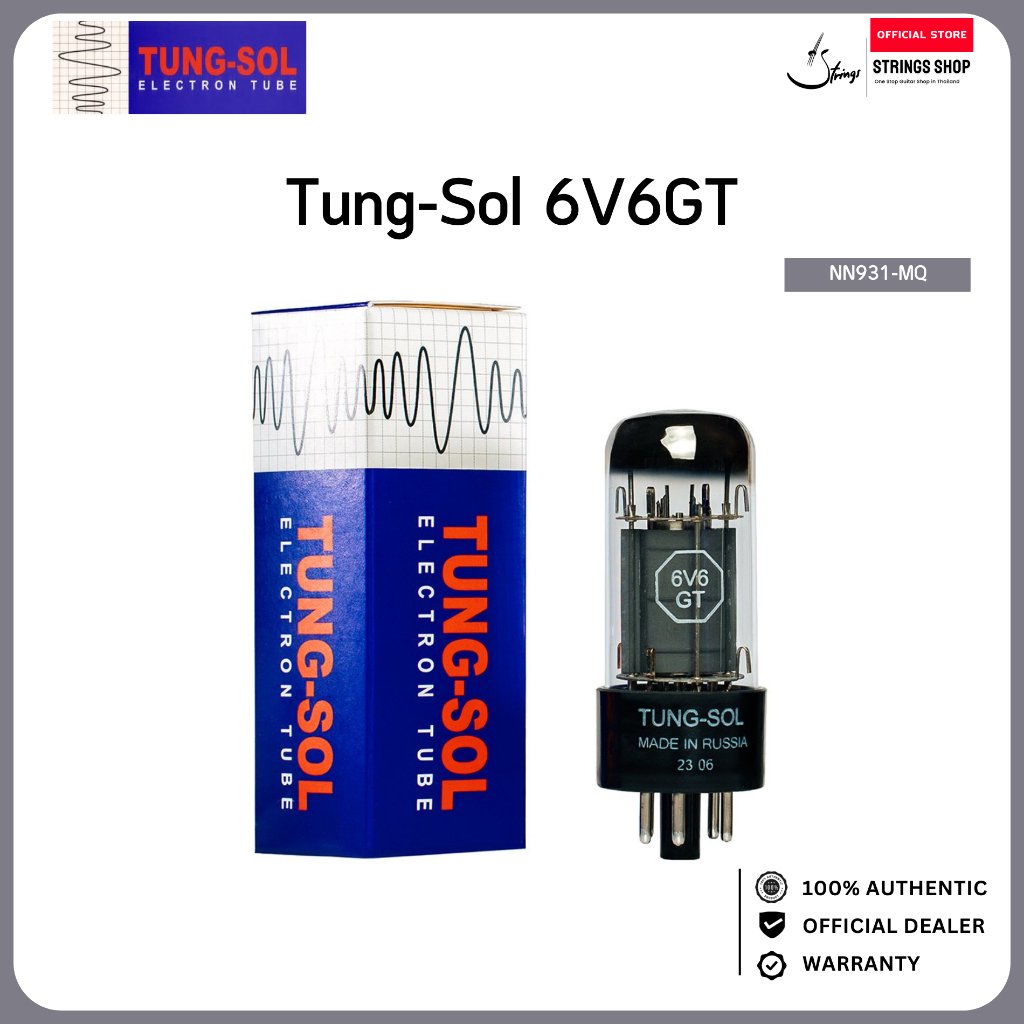 หลอดแอมป์ Tung-Sol 6V6GT Power Tube