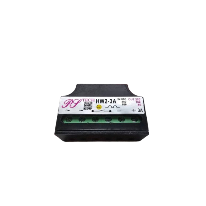 Brake Rectifier เรคติไฟเออร์เบรกมอเตอร์ PS TECH HW2-3A (IN 500VAC / OUT 270VDC 3A)