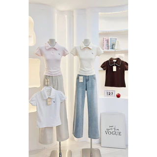 G-rose เสื้อคอปกแขนตุ๊กตา