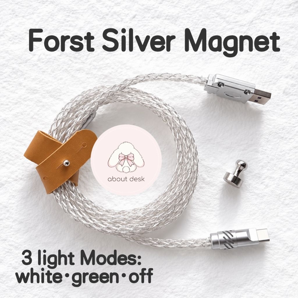 สายคีย์บอร์ด Cable 8K high speed 1.3M ไม่มีไฟ สายสำหรับเกมเมอร์ HE Keyboard สายชาร์จ คุณภาพสูง รองรับ8k polling rate