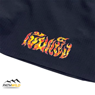 Khem khaeng V.2.2 Fire กางเกงวิ่ง ลายไฟ เข้มแข็งรันนิ่งคลับ ผ้าแห้งเร็ว มีซับในสั้น ใส่ของได้ มีช่องใส่ของได้เยอะ