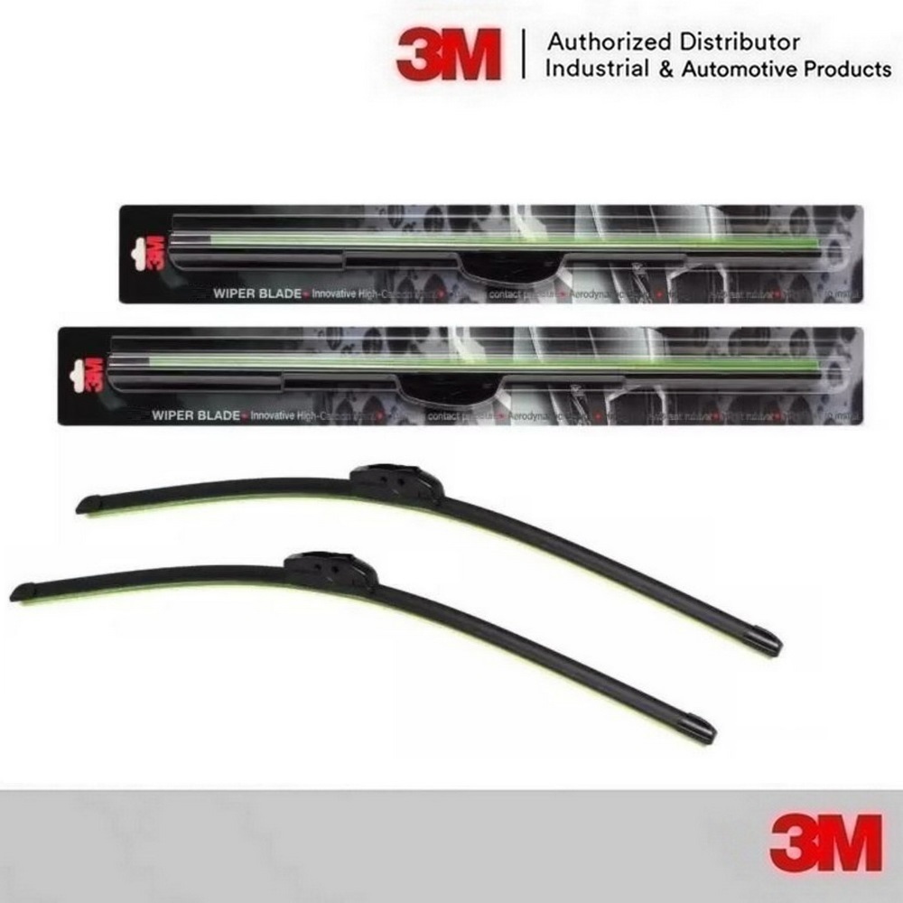 3M Car Wiper Blade (2ชิ้น) ใบปัดน้ำฝน Honda Civic FD FB FC FK, Honda Accord 2003-ปัจุบัน Wiper Blade