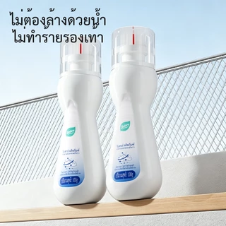 Botare น้ำยาทำความสะอาดรองเท้าผ้าใบแบบไม่ใช้น้ำ ใช้ง่าย แค่ขัดแล้วเช็ด มีหัวแปรงในตัว ขจัดคราบรองเท้า 100g