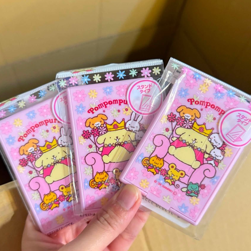สินค้าญี่ปุ่น daiso japan พร้อมส่งง! sanrio  pompompurin  กระจกพกพา