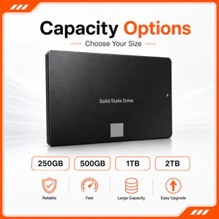 Ready Stock！500GB 1TB 2TB 870EVO ความเร็วสูง SSD Solid state drives 6.0Gb/s Internal hard drive SATA3 2.5''