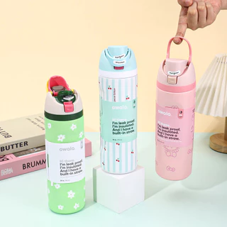 【พร้อมส่ง】Owala FreeSip Tumbler 24/32oz ขวดน้ำสเตนเลส เก็บอุณหภูมิ กันรั่ว เก็บความเย็น ฉนวนสุญญากาศ 2 ชั้น ปลอดBPA