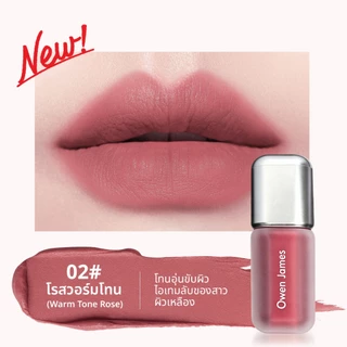 LUMINEE BEAUTYลิปโคลนซอฟต์แมตต์ ลิปแมตต์ละมุน เบลอร่องปาก สีชัดติดทน สไตล์เกาหลี ไม่ตกร่อง Lip Velvet Matte B252