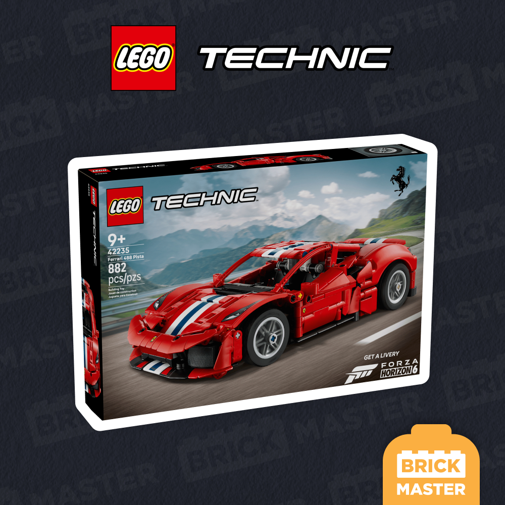 LEGO Technic #42235 : Ferrari 488 Pista Car (เลโก้แท้ เฟอร์รารี่ รุ่นธงชาติไทย)
