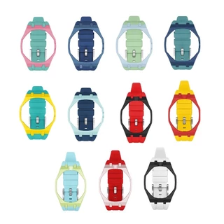 สายนาฬิกา AP X Swatch งานซิลิโคลน ( เกรดA ) สีทูโทน สีเรียบ for AP Royal Pop ส่งจากไทย ( เฉพาะสาย )