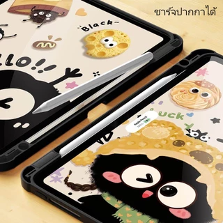 Gen11 เคส for ไอแพดหมุนได้ 360 ํ ตั้งได้ นอนได้ พร้อมช่องใส่ปากกา เคส for Air6 Air7 M2 M3 Air4/5 gen10 Gen7/8/9 pro11