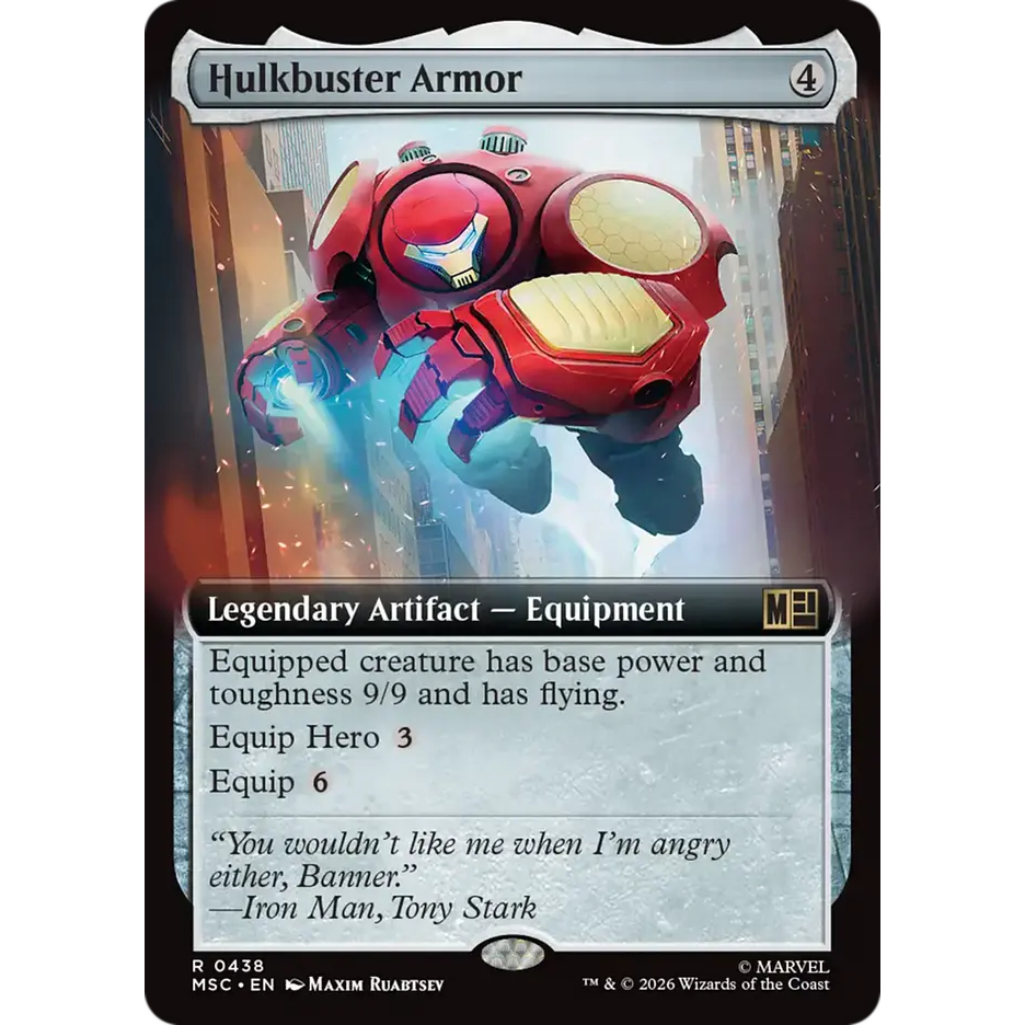 [Marvel Super Heroes Commander] - (MSC) - [Hulkbuster Armor] - (R) - [2026]