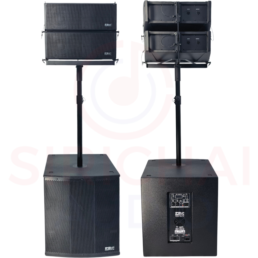 ลำโพงACTIVE 18นิ้ว PROPLUS รุ่น SUB18x (ลำโพง3ทาง 4000วัตต์ DSP คลาสD)
