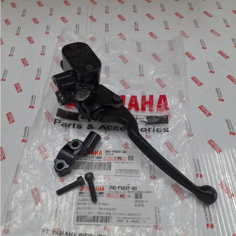 2NDF583T03 ชุดแม่ปั๊มดิสค์เบรค Finn Spark115i PG-1 EXCITER150 แท้ YAMAHA 2ND-F583T-03 00 01 02 B5V