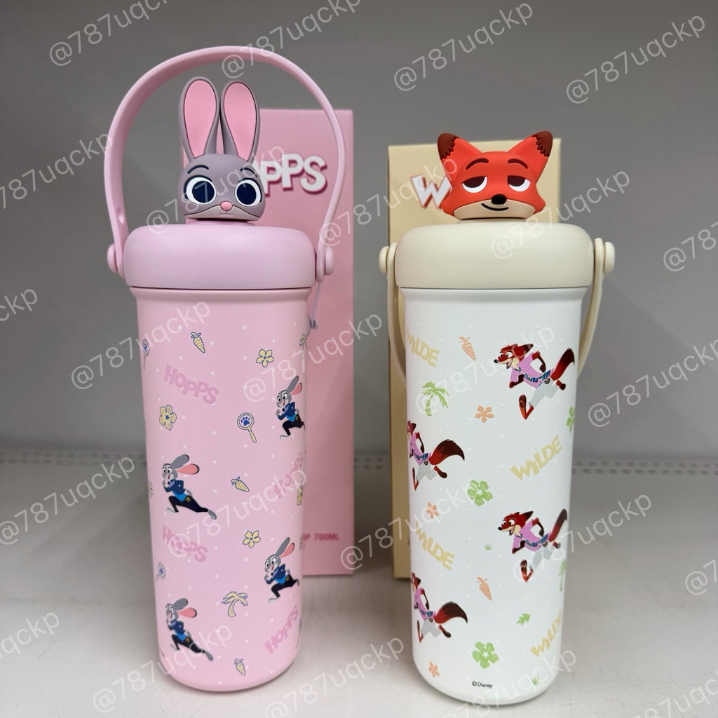 พร้อมส่ง แก้วเก็บอุณหภูมิซูโทเปีย 700มล. Zootopia Tumbler