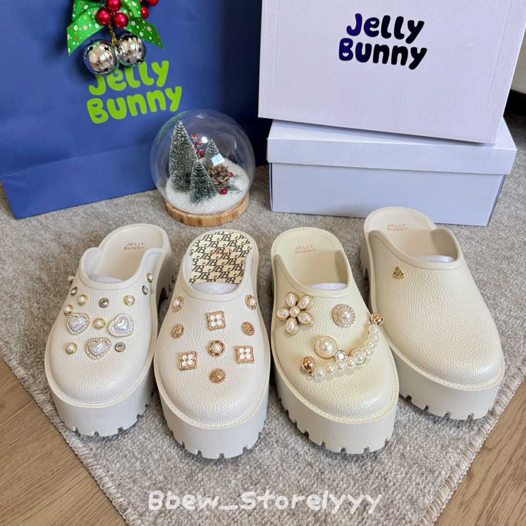 JELLY BUNNY | เจลลี่บันนี่ แถมถุงทุกออเด้อจ้า!! รองเท้าแตะแพลตฟอร์ม CLARA ADHARA [โค้ดแฟชั่นลด 30%]