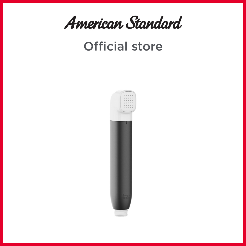 American Standard ชุดสายฉีดชำระและทำความสะอาดห้องน้ำ สีบรัช ฮาร์ด แกรไฟต์ รุ่น DuoSTiX | A-4800WT-BHG