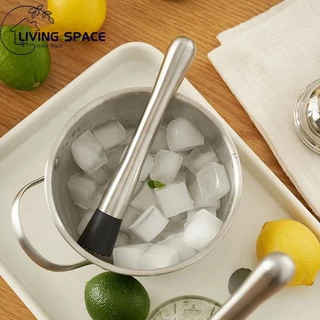 【COD】แท่งบดผลไม้ ไม้บดค็อกเทล ค้อนน้ำแข็ง สเเตนเลส 304 อุปกรณ์บาร์เทนเดอร์ Cocktail Muddler