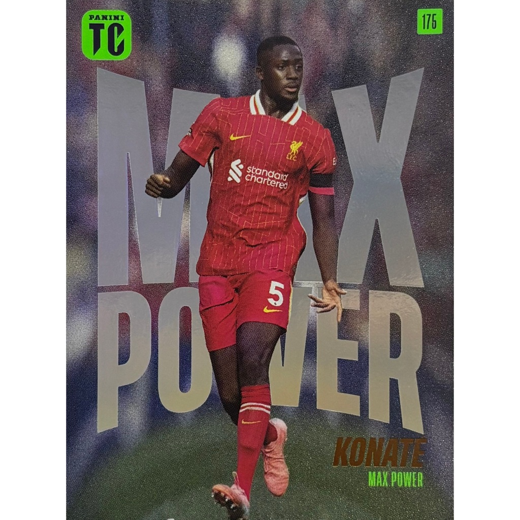 การ์ดฟุตบอล PANINI KONATE ลิเวอร์พูล