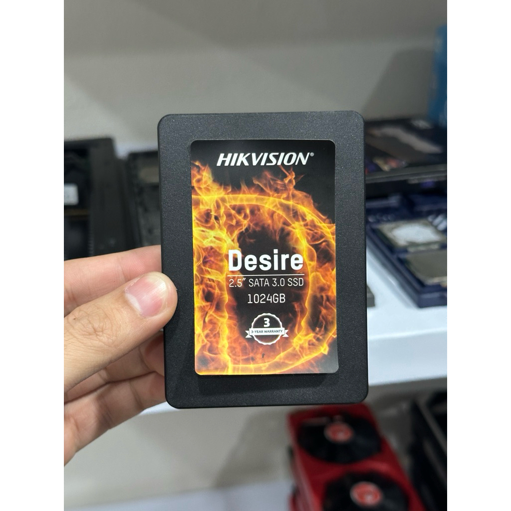 Hikvision Desire (S) 2.5" SATA 3.0 SSD ความจุ 1024GB (1TB) พร้อมใช้งาน (มีของพร้อมจัดส่ง)