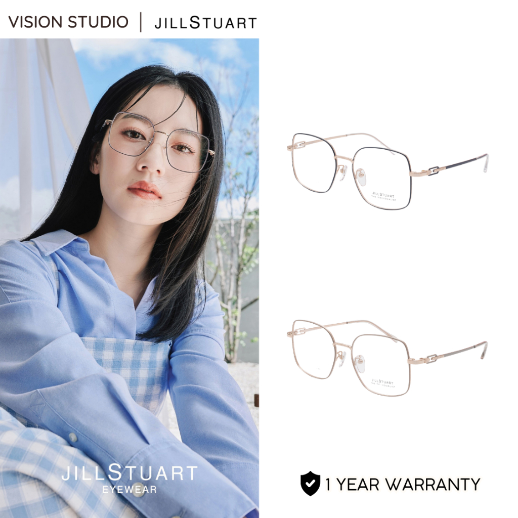 👓แว่นสายตา Jillstuart รุ่น Aspiration JL33055 รวมทุกสี ใหม่ ของแท้100% รับประกัน 1 ปีเต็ม พร้อมอุปกร