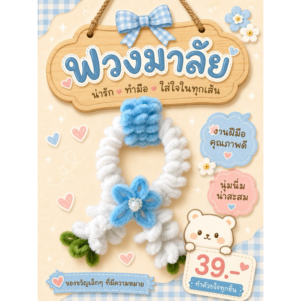พวงมาลัยมะลิ วันแม่ พวงมาลัยไหว้แม่